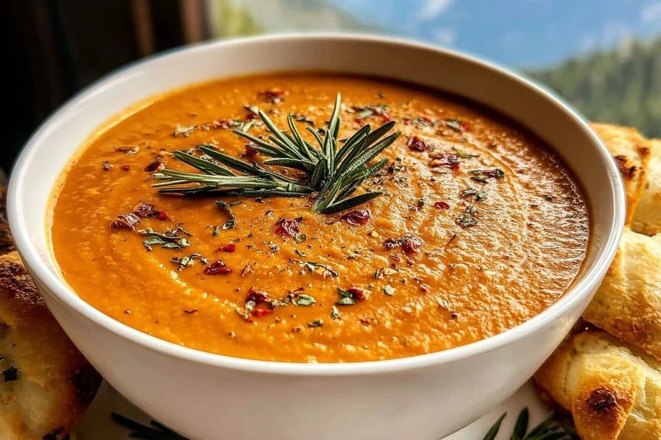 7 Cozy Reasons to Make This Roasted Tomato Soup with Herbs