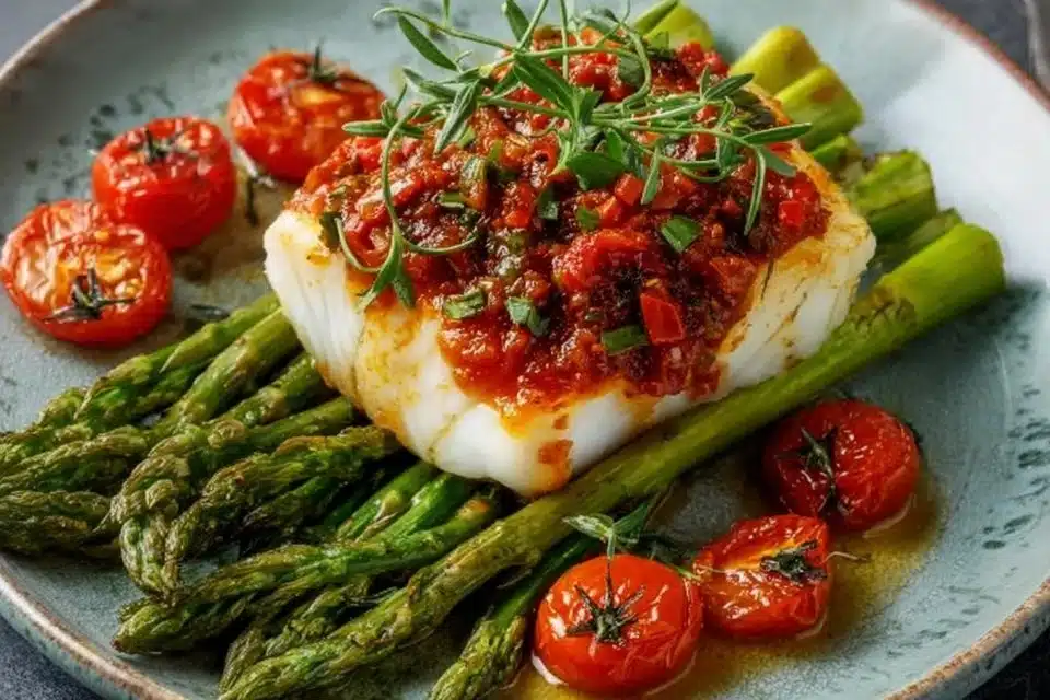 Best Cod with Cherry Tomato Herb Sauce Recipe A Flavorful Experience!