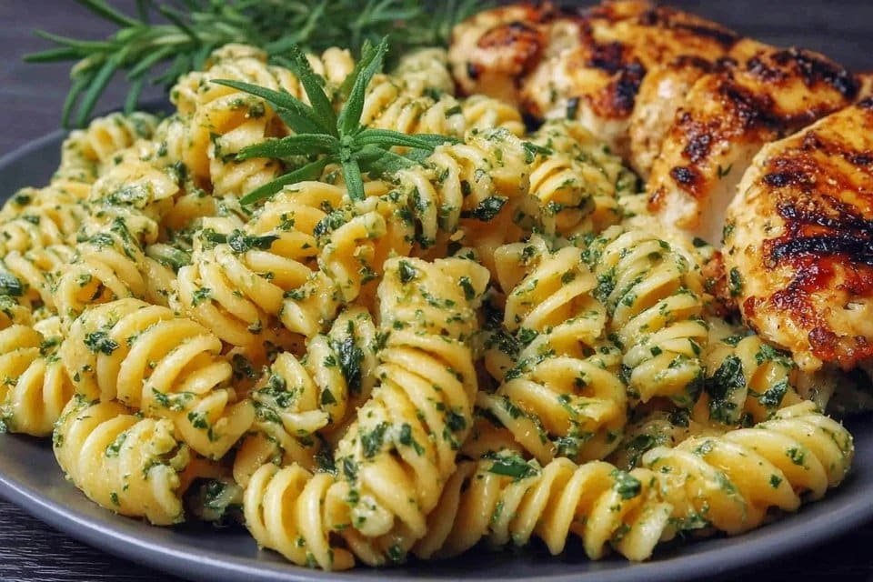 Creamy Garlic Parmesan Chicken Pasta