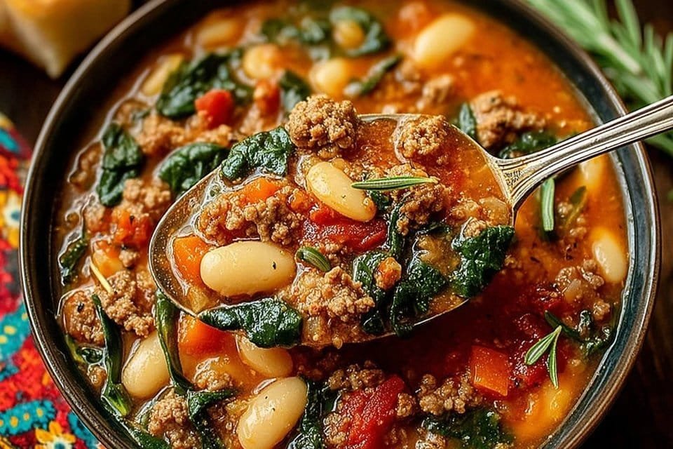 Sausage, Bean, and Spinach Soup 5 Irresistible Reasons to Make It Tonight