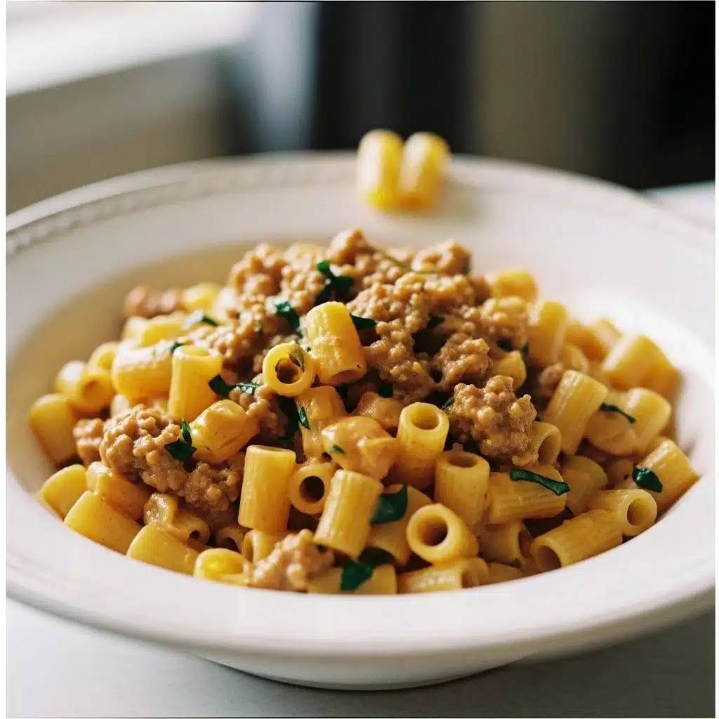 Creamy Marry Me Ditalini Sausage Pasta dish served in a bowl
