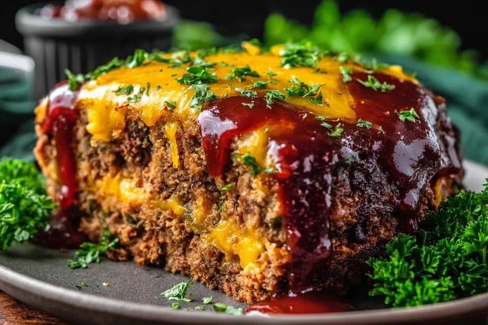 BBQ Cheddar Meatloaf – Best 1-Pan Comfort Food Ever