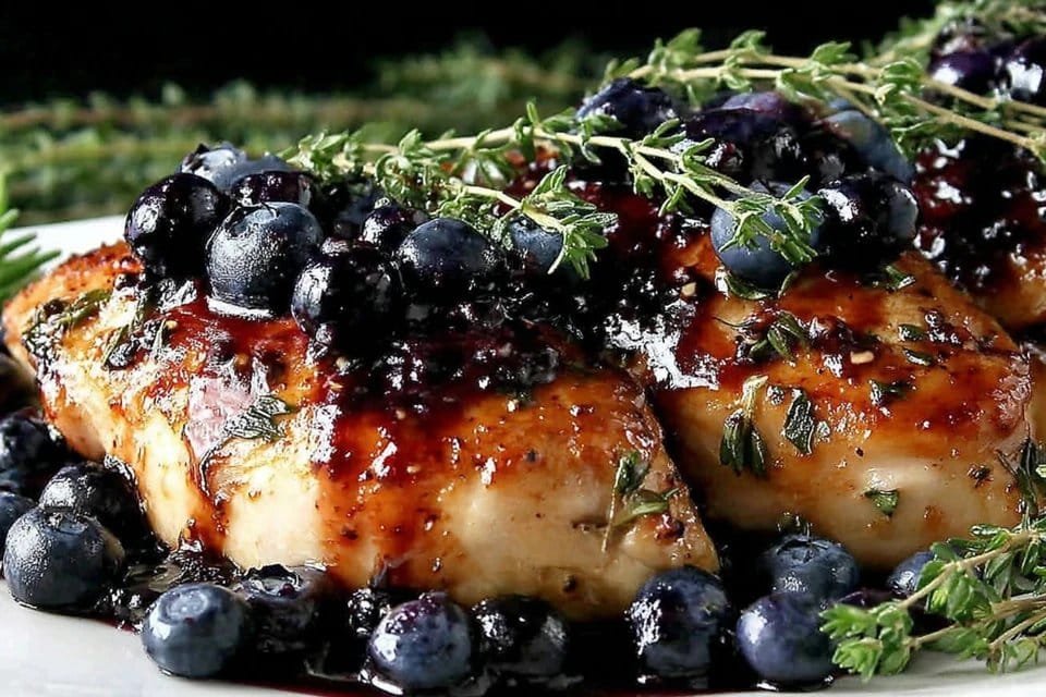 Blueberry Thyme Chicken – Best Savory-Sweet Dinner in 5 Steps