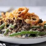 Easy Fresh Green Bean Casserole with Crispy Topping A Delicious Family Tradition