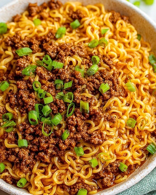 Korean-Style Ground Beef Ramen – 5 Bold Reasons to Love This Ultimate Bowl