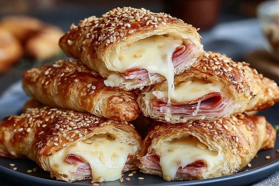 Ham and Cheese Sticks