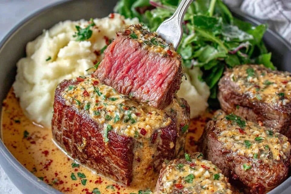 Roasted Garlic Cowboy Butter