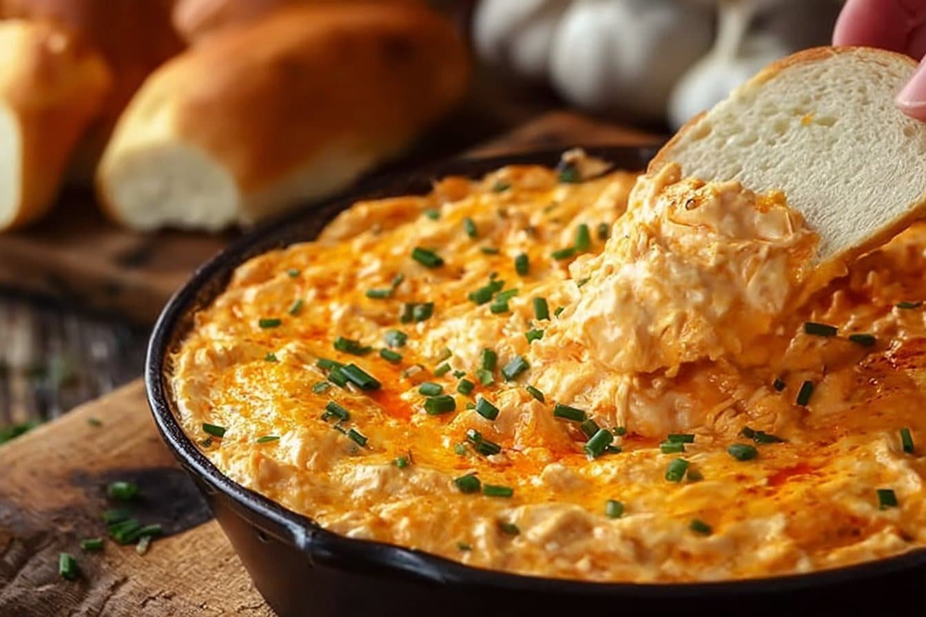 Creamy Buffalo Chicken Dip