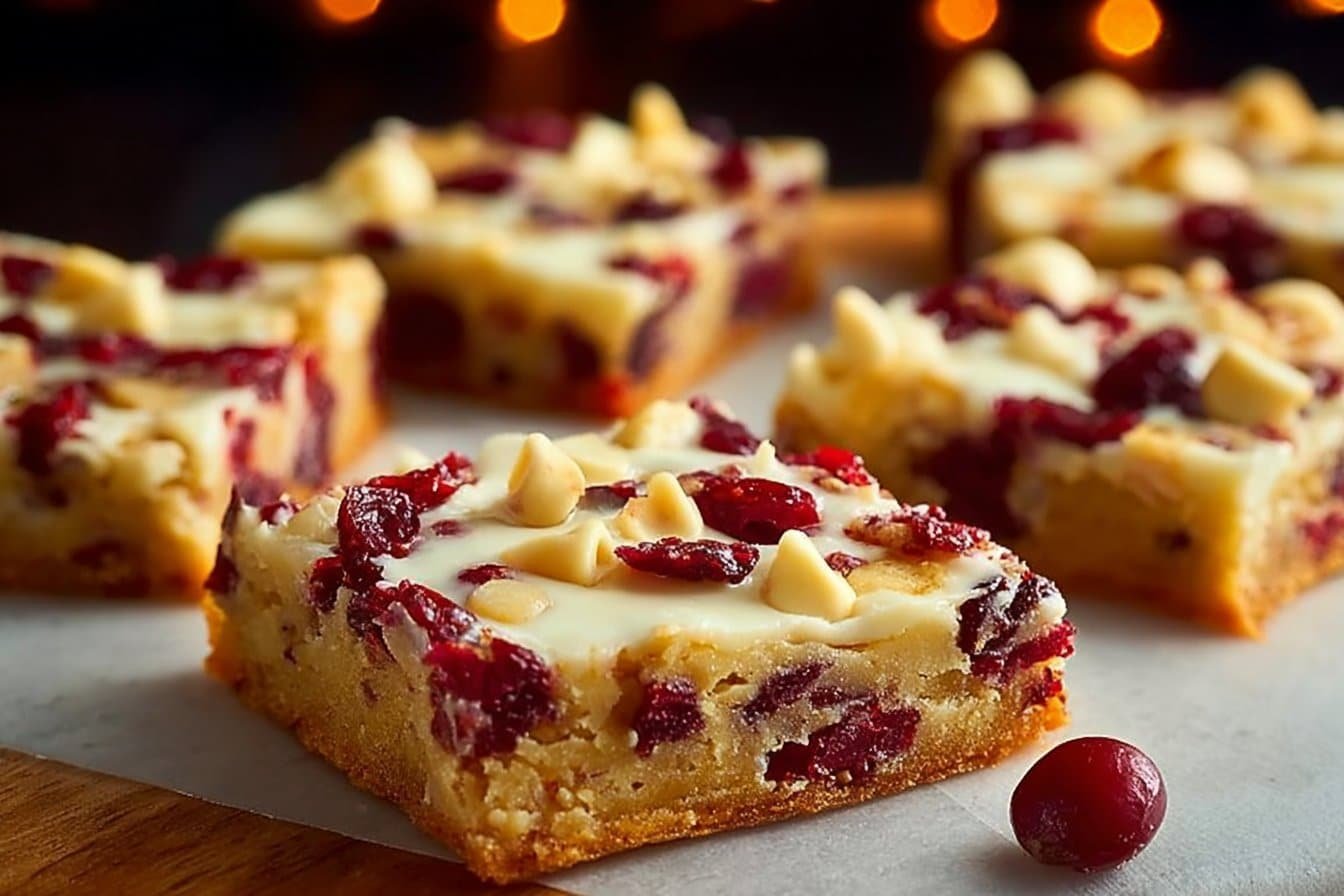 Cranberry Bliss Bars
