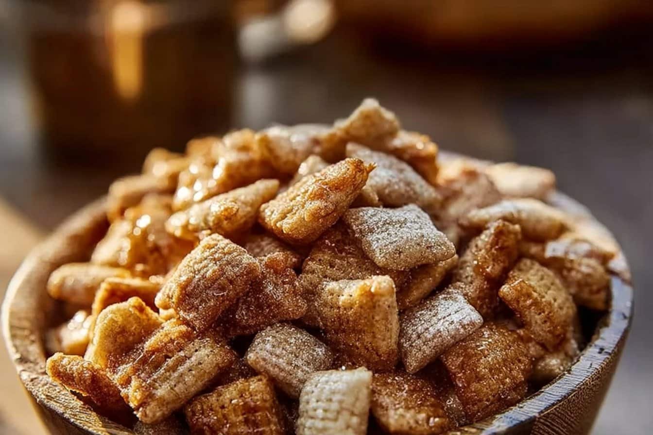 Caramel Apple Puppy Chow
