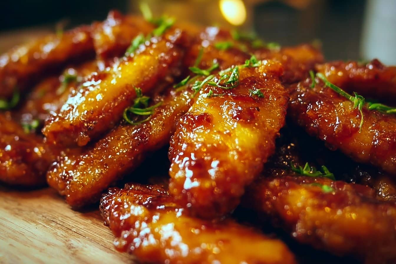 Brown Sugar Pineapple Wings