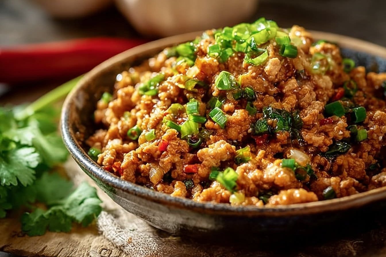 Honey Garlic Ground Turkey