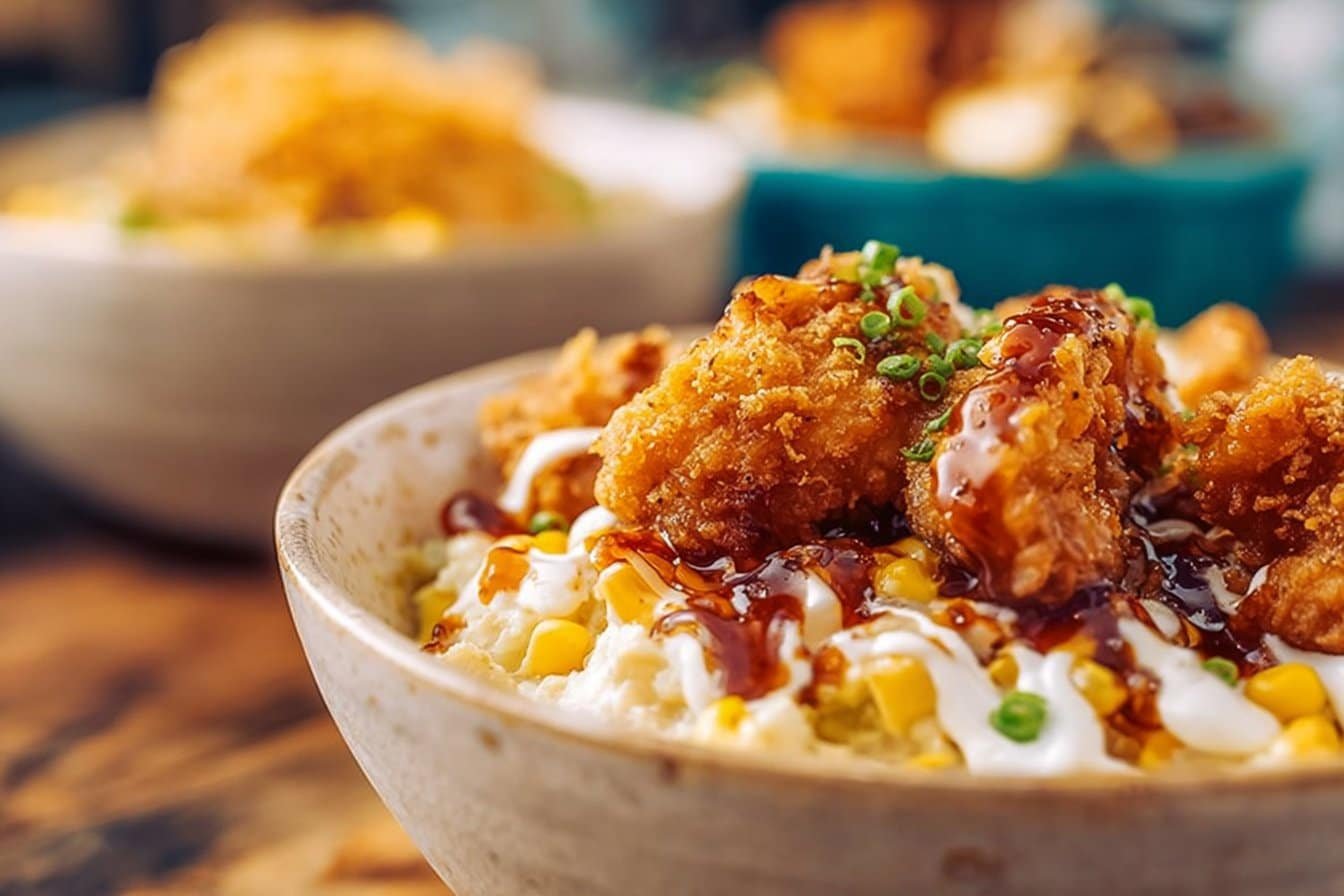 Copycat KFC Bowls