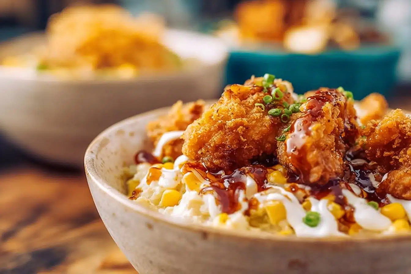 Copycat KFC Bowls