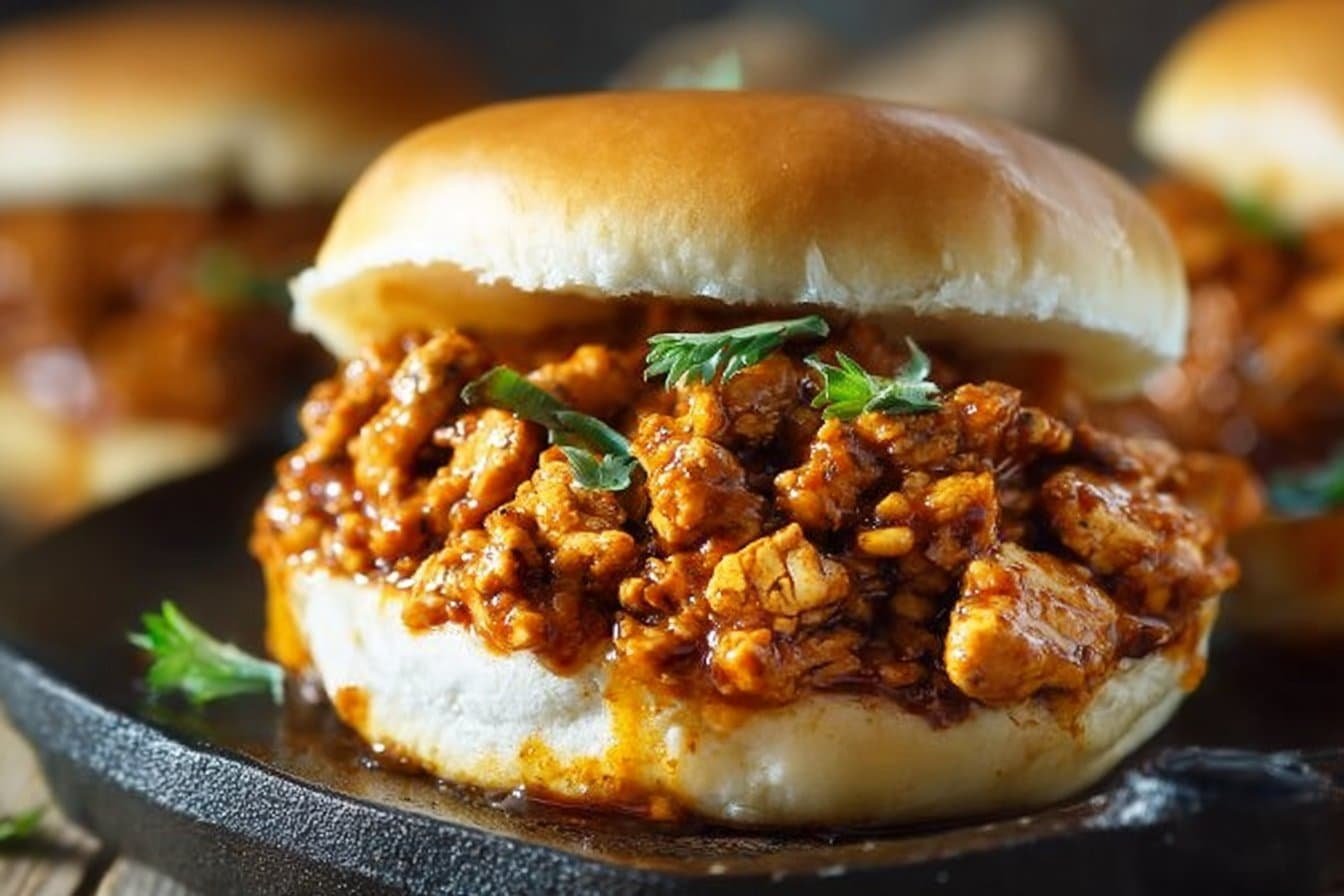 Best Cajun Chicken Sloppy Joes