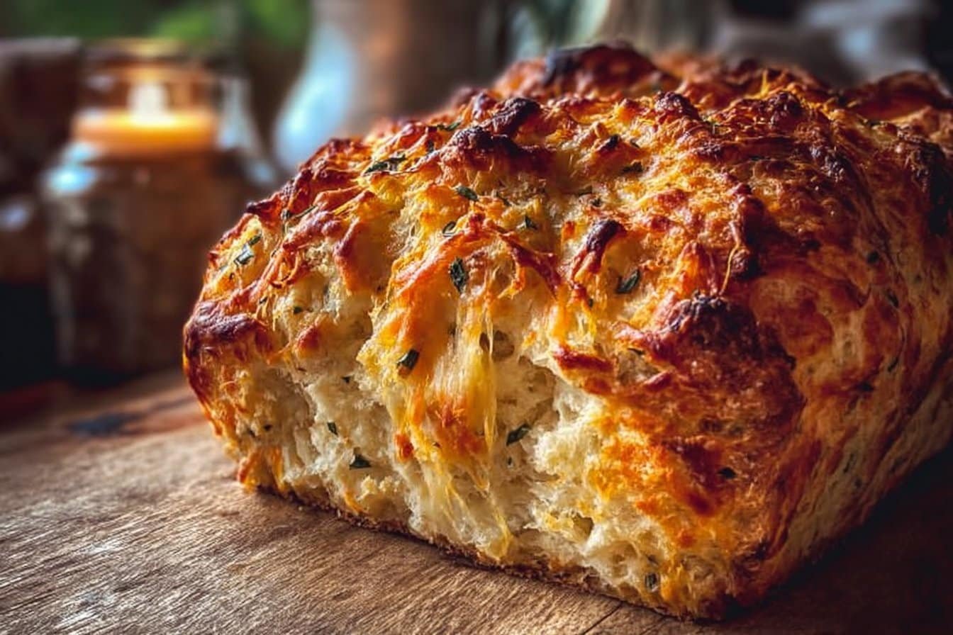Easiest Cheesy Loaf