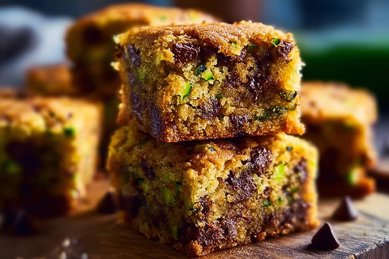 Chocolate Chip Zucchini Bars