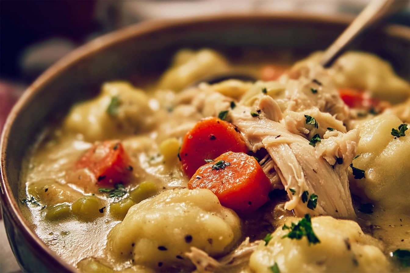 Homemade Chicken & Dumplings