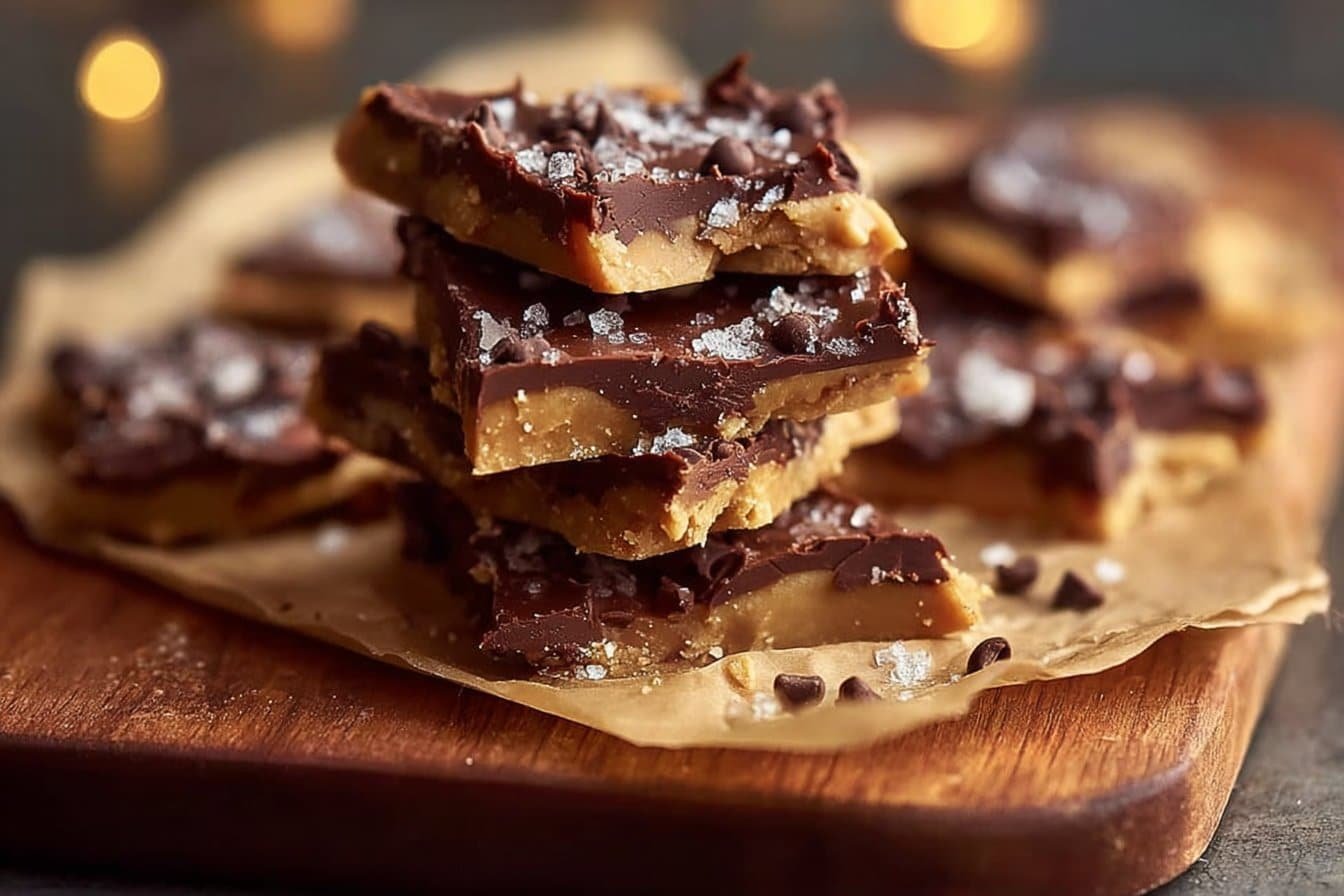 2-Ingredient Protein Cookie Dough Bark