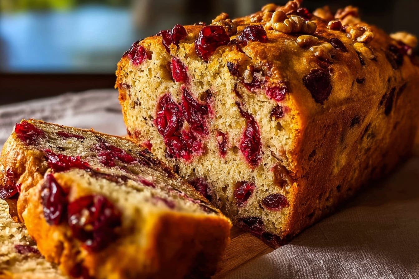Cranberry Walnut Bread