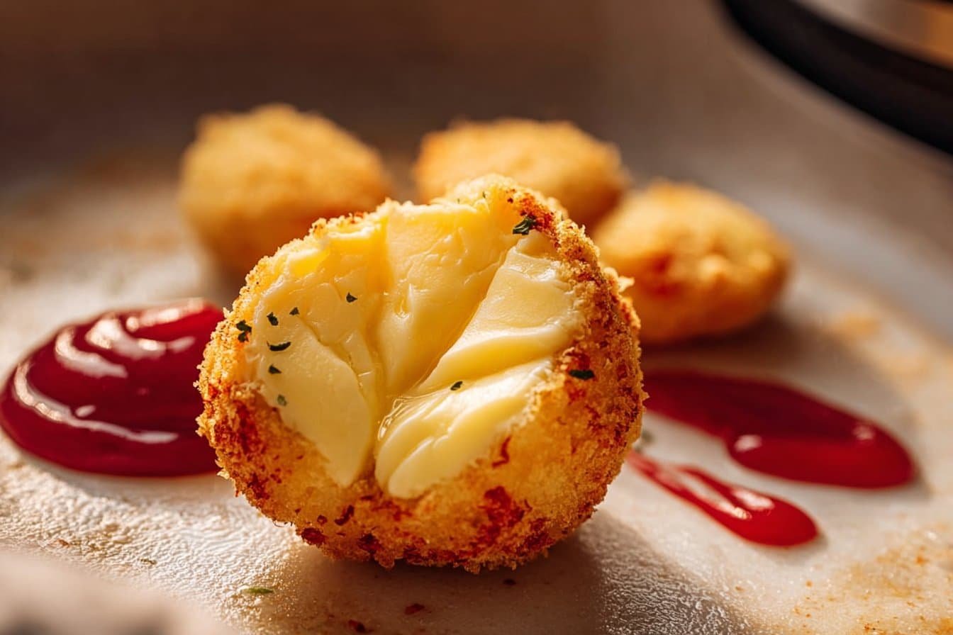 Air Fried Babybel Cheese
