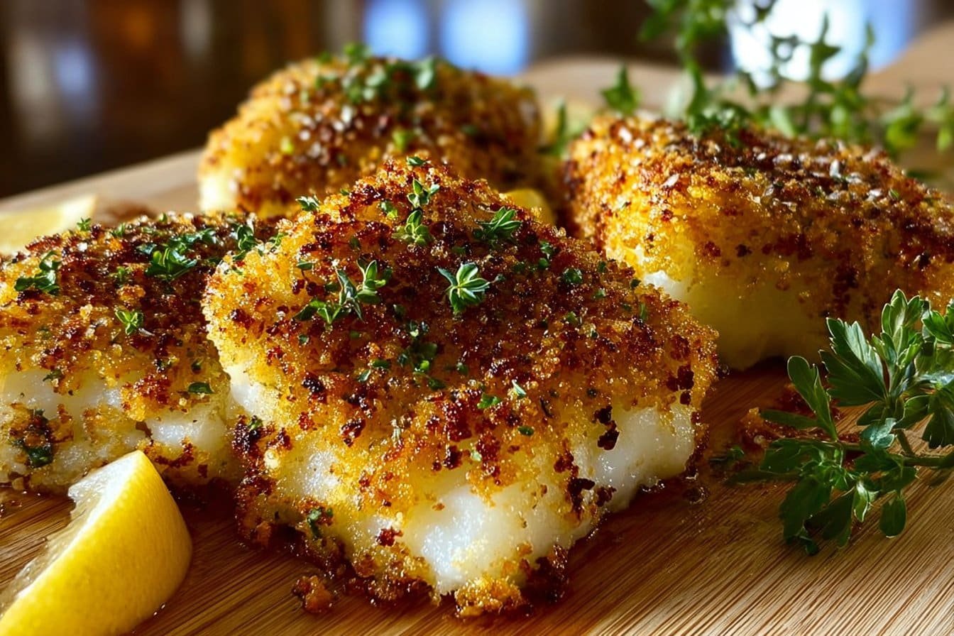 Parmesan Crusted Cod