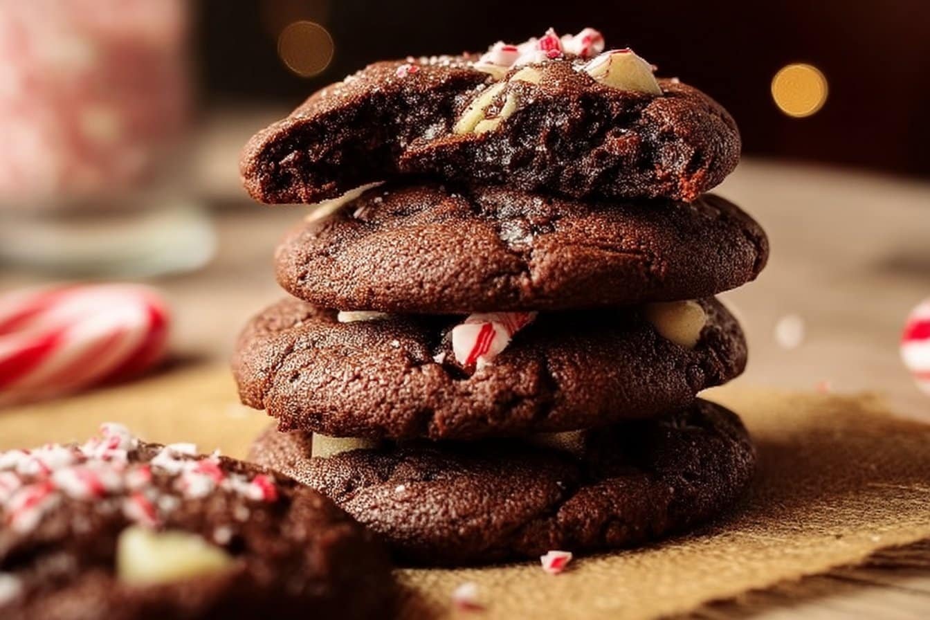 Chocolate Cookies – Mocha Peppermint