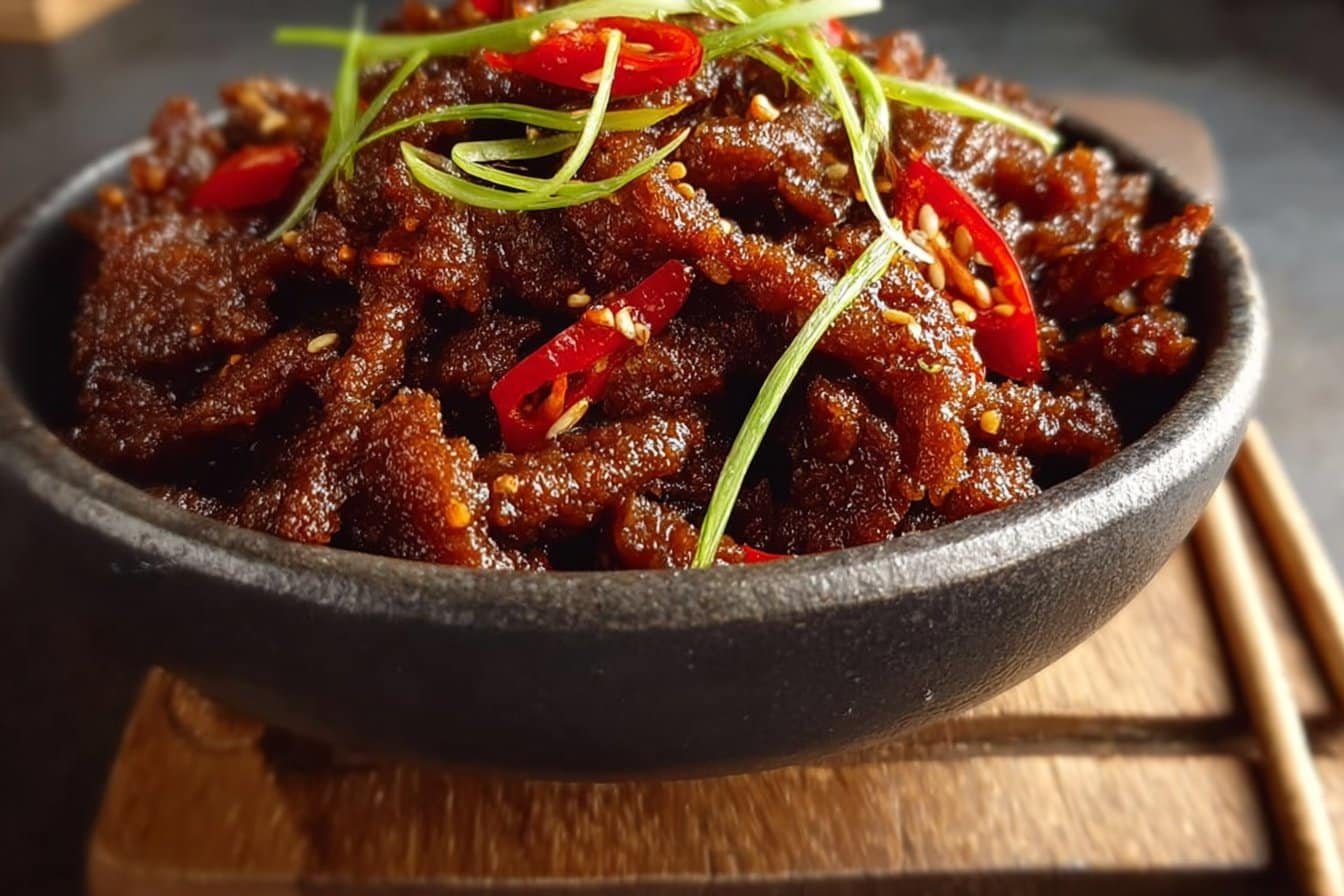 Crispy Sweet Chilli Beef
