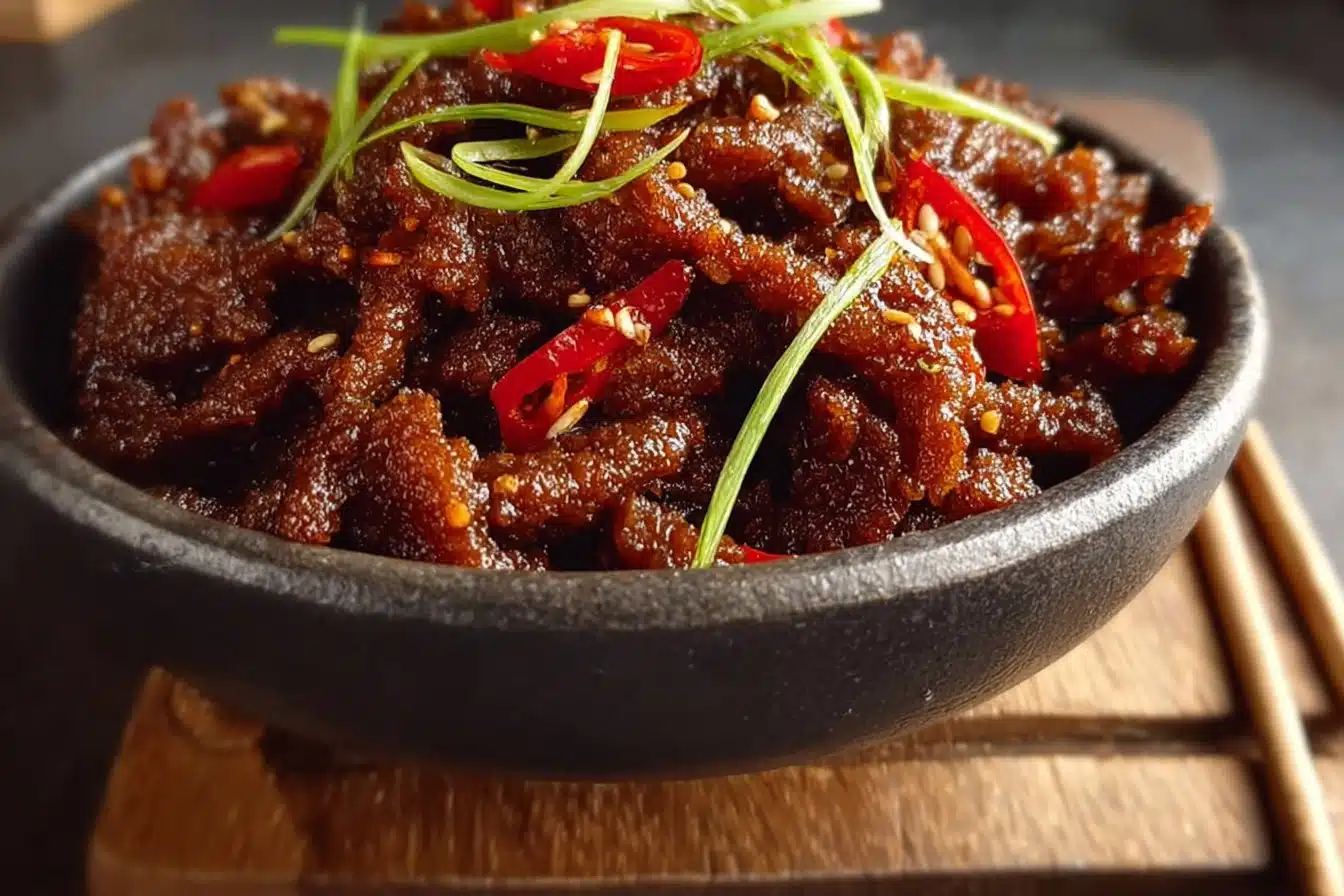 Crispy Sweet Chilli Beef