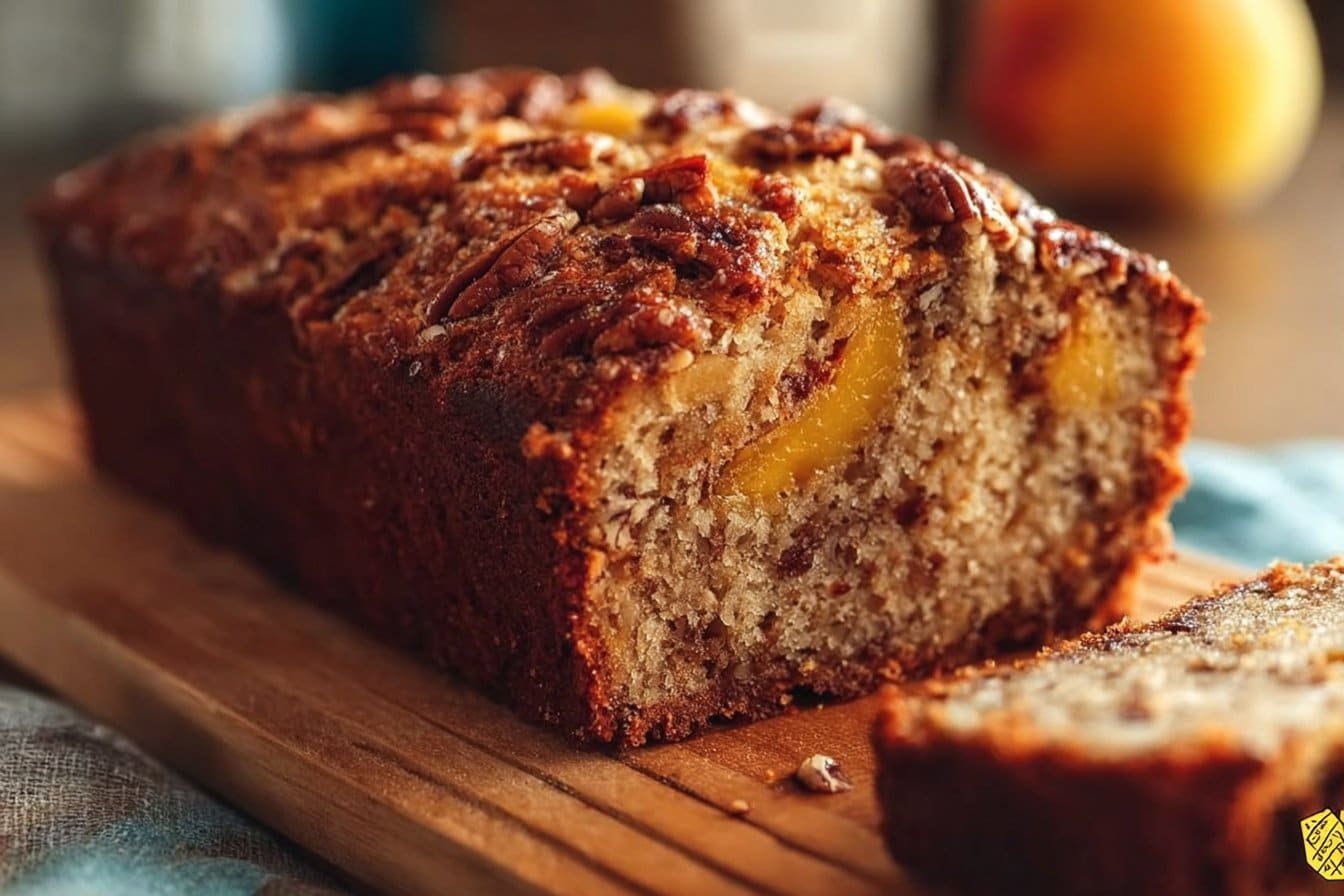 Peach Pecan Bread