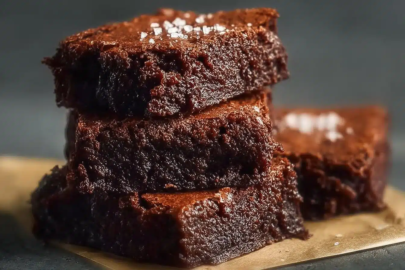 Delicious protein brownies made with healthy ingredients and rich chocolate flavor.